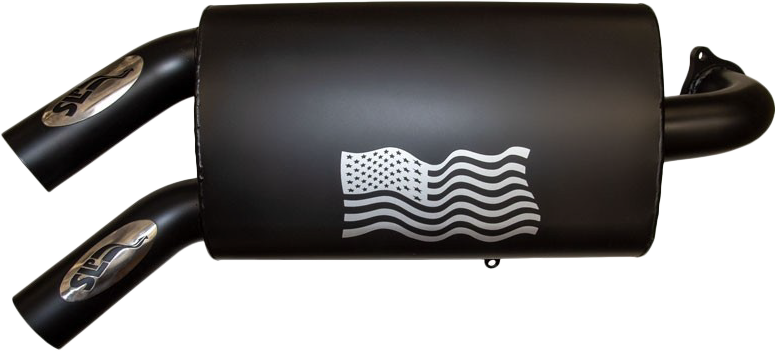 Slp 110-09126 09-126 PERFORMANCE SLIP-ON MUFFLER POL RZR