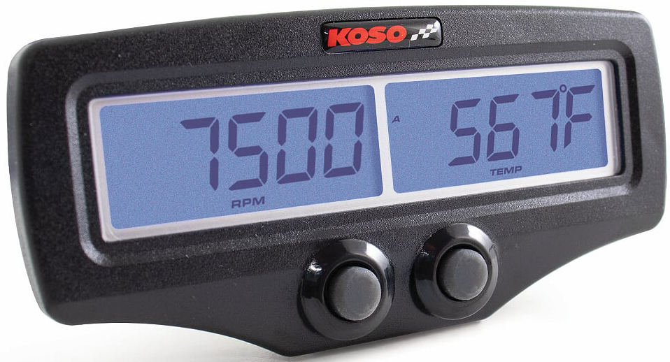 Koso North America 27-5759 BA006010-X DUAL EGT GAUGE RPM WATER TEMP FAST REACTING