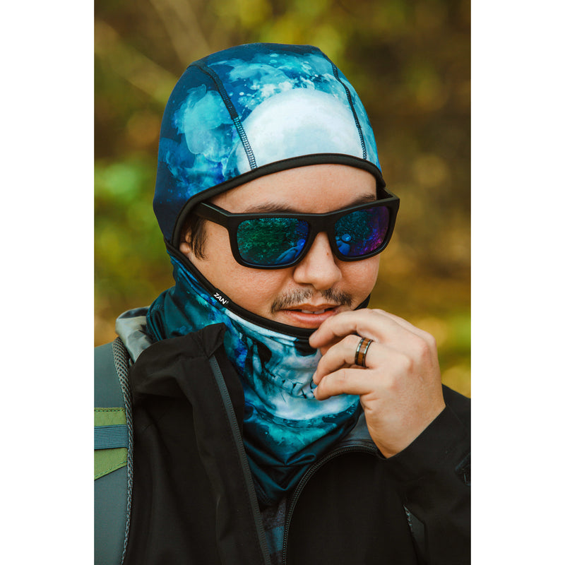 ZAN HEADGEAR 2503-0386 WB4L414 SportFlex® Convertible Balaclava paint skull
