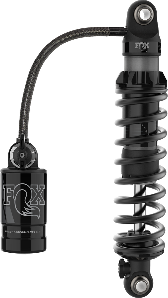 Fox QS3-QSR 13" Shock FLT REM Resi Fully ADJ HVY SPR - 897-27-311 For Harley Touring 1993-2026