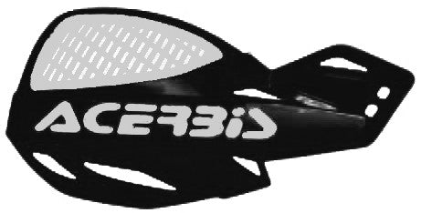 Acerbis Uniko Vented Handguards Black - 2072670001 For Husaberg Dirt Bikes 1989-2014 | Beta Dirt Bikes 2008-2018
