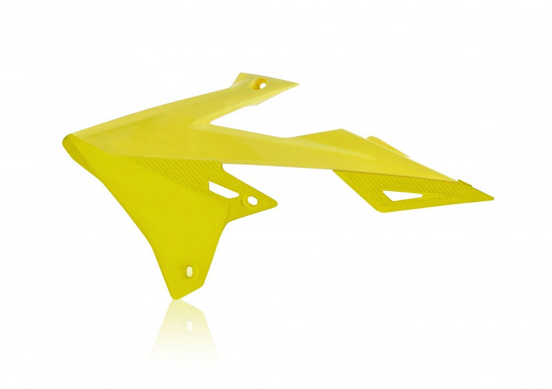 Acerbis Radiator Shrouds Yellow - 2686490231 Suzuki RMZ 450 / RMZ 250 2018-2025