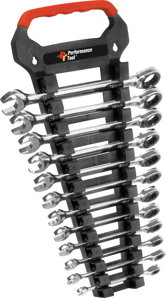 Performance Tool 117-1048 W30642 12 PC MET RATCHET WRENCH SET