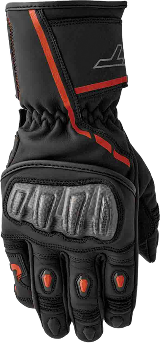 Rst 556-3650110 103650RED-10 S1 GLOVE BLK/RED LEATHER LG