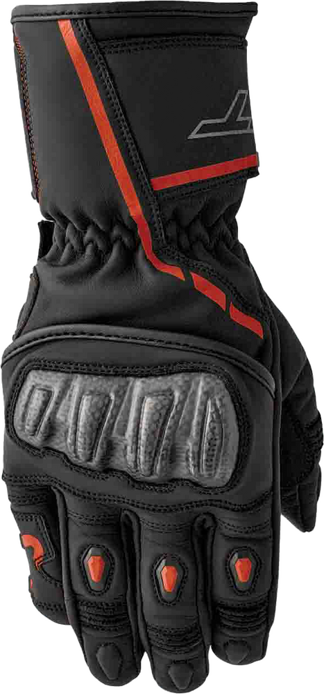 Rst 556-3650109 103650RED-09 S1 GLOVE BLK/RED LEATHER MD