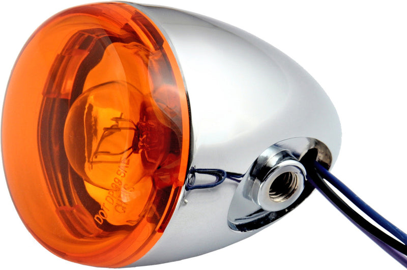 Chris Products 60-1940 8887A TURN SIGNAL ASSEMBLY BULLET STYLE AMBER