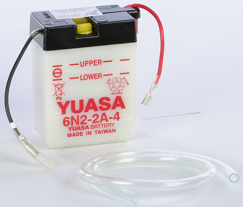 Yuasa Battery 6N2-2A-4 Conventional - YUAM2620B Suzuki 250 Savage / 50 Shuttle 1980-1991