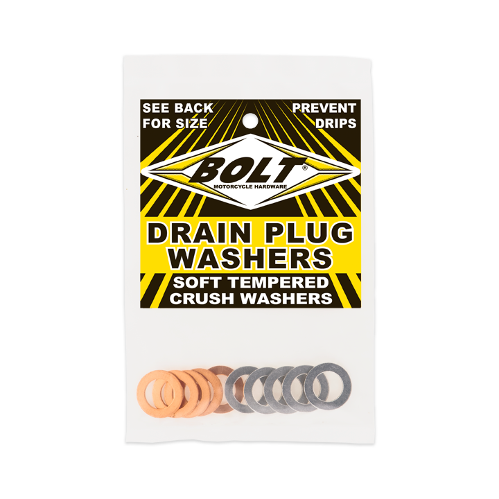 Bolt 020-122010 DPWM12.20-10 CRUSH WASHERS 12X20MM 10/PK 5 ALUMINUM & 5 COPPER