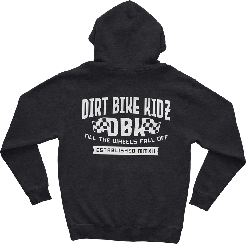 Dbk 325-000472X AH-TILTHEEND-CHAR-2X TILL THE END HOODIE CHARCOAL 2X