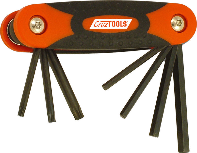 Cruz Tools 57-0008 FHT1 FOLDING HEX/TORX FOR H-D
