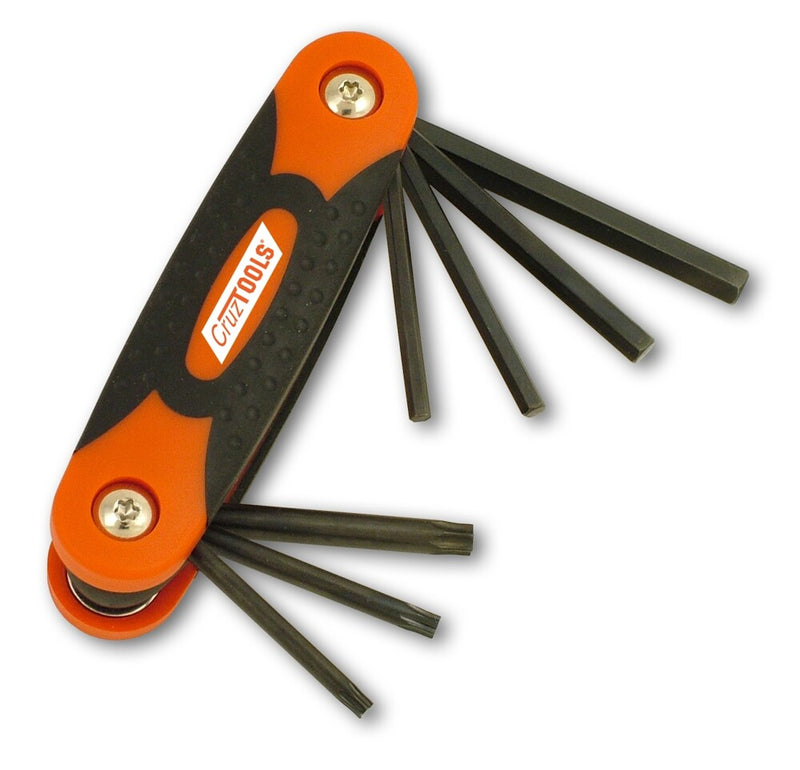Cruz Tools 57-0008 FHT1 FOLDING HEX/TORX FOR H-D
