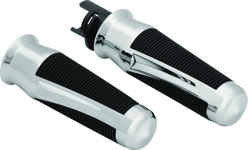 Kuryakyn 5766 Phantom Grips Indian Chrome - Photo - Primary