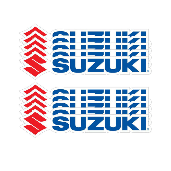 D-cor 862-4040107 40-40-107 6" SUZUKI DECAL 10 PK