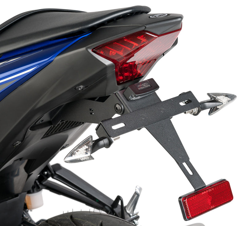 Puig Hi-tech Parts 561-07799BK 7799N FENDER ELIMINATOR KIT BLACK YAM