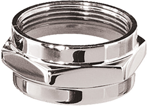 Pingel Ent 274-0509 A3001C 22MM / 22MM PETCOCK NUT CHROME WITH NYLON WASHER