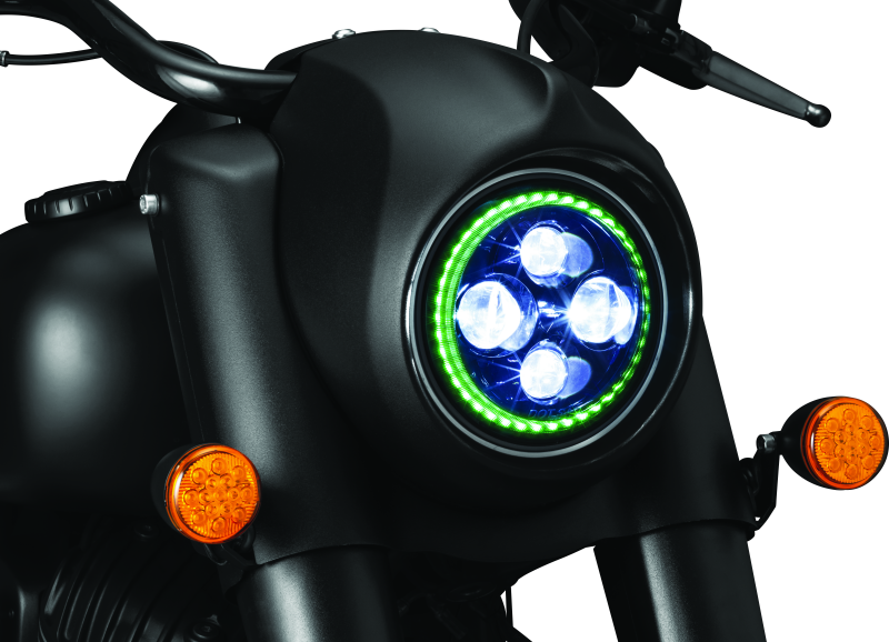 Kuryakyn 2469 Orbit Headlight Adapter Black - User 1