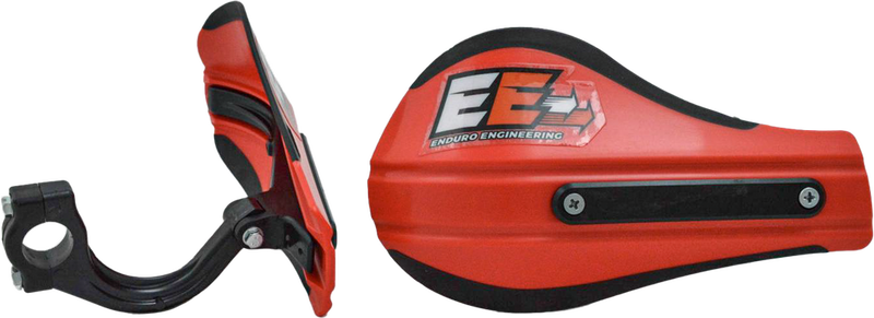 Enduro Engineering Composite MNT Roost Deflectors RED With Mounting Hardware - 53-226