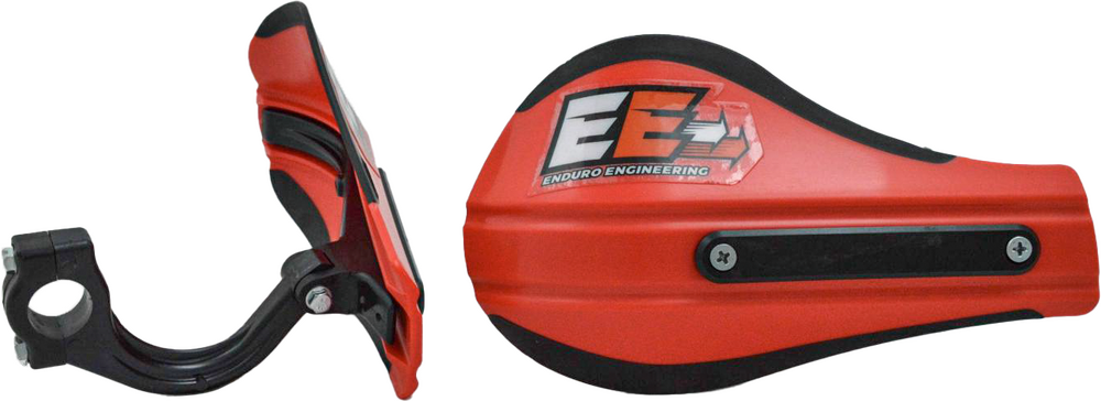 Enduro Engineering 366-53226 53-226 COMPOSITE MNT ROOST DEFLECTORS RED W/MOUNTING HARDWARE