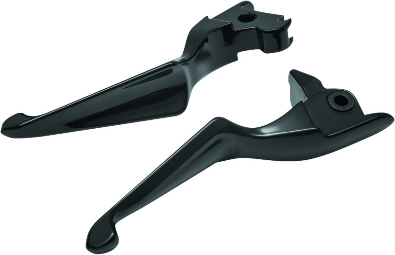 Kuryakyn 1849 Boss Blades Lever Set 14-16 Touring Gloss Black - Photo - Primary