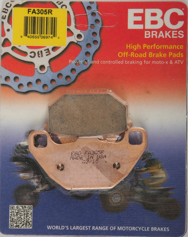 EBC Brake PAD - FA305R For Arctic Cat ATVs 2006-2013 | Kawasaki ATVs 2007-2017