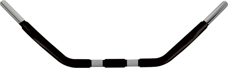 Wild 1 Chubby Dresser Bars Springer Satin Black - WO510B For Harley Touring 1982-2018