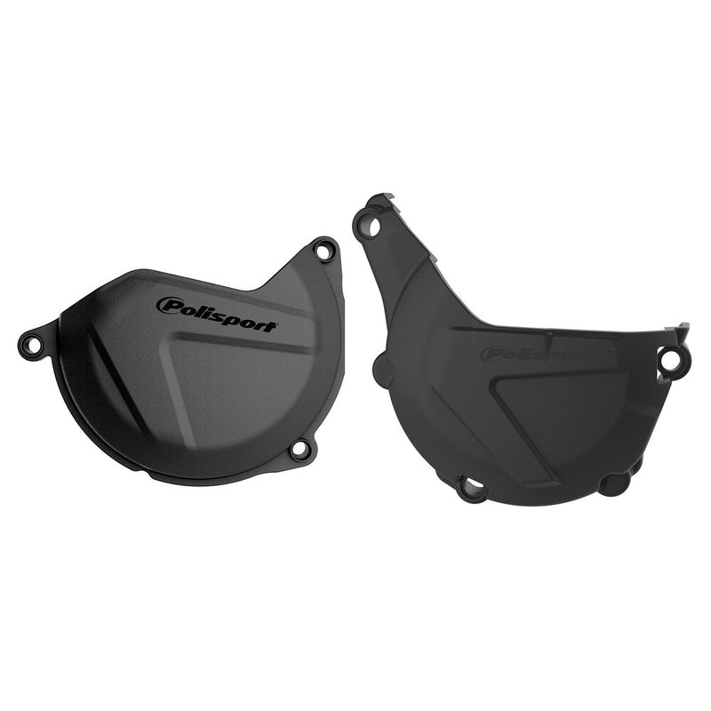Polisport Kit Clutch + Ignition Black KTM HUS - 90988 For Husqvarna FE 450 / FE 501 2014-2016 | KTM EXC 450 / XCF 450 / EXC-F 500 / XCF 500 2013-2016