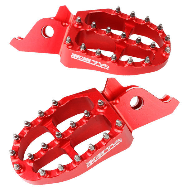 Zeta 634-3200R ZE93-1022 ALUMINUM FOOTPEGS RED