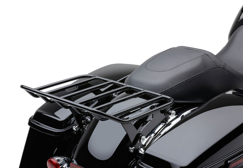 Cobra Detach BIG-A Luggage Rack Black FLH FLT - 602-2600B For Harley Touring 2009-2026