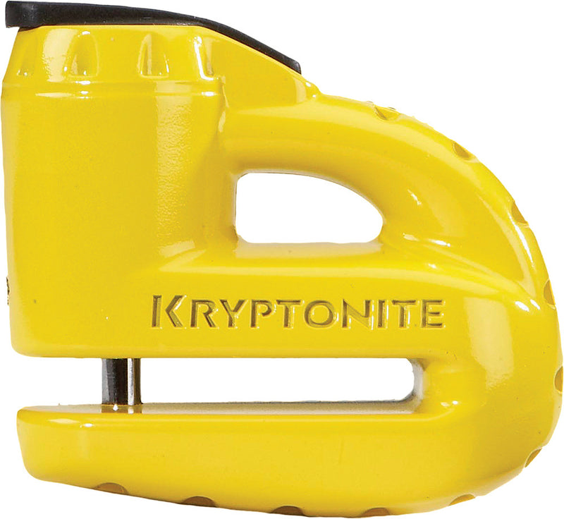 Kryptonite 57-9772 000884 KRYPTO 5-S DISC LOCK W/REMINDER CABLE YELLOW