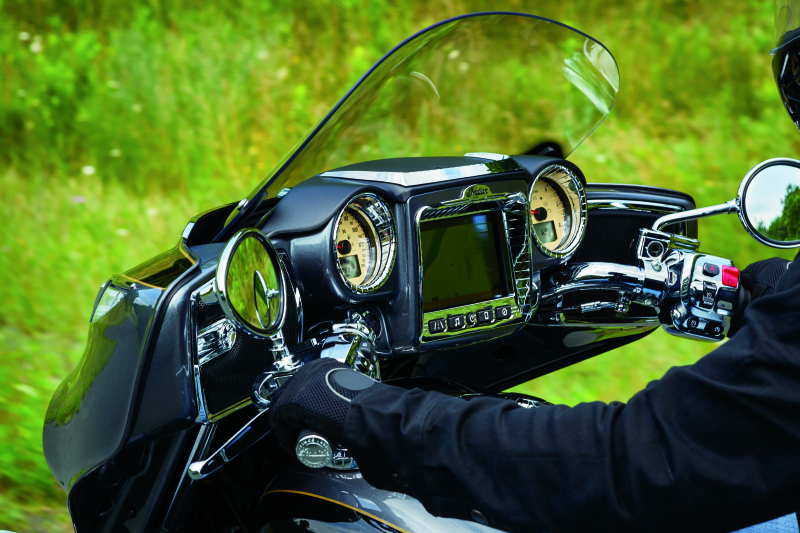 Kuryakyn 5198 Stereo Accent Chrome - User 1
