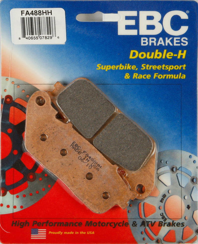 EBC Brake Pads - FA488HH Honda VFR1200F / CB1000R / VFR800FI Interceptor 2010-2015