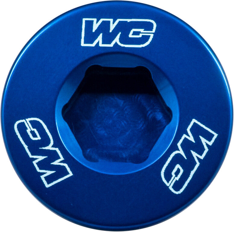 Works Engine Plugs Blue - 24-450 KTM Dirt Bikes 2011-2021