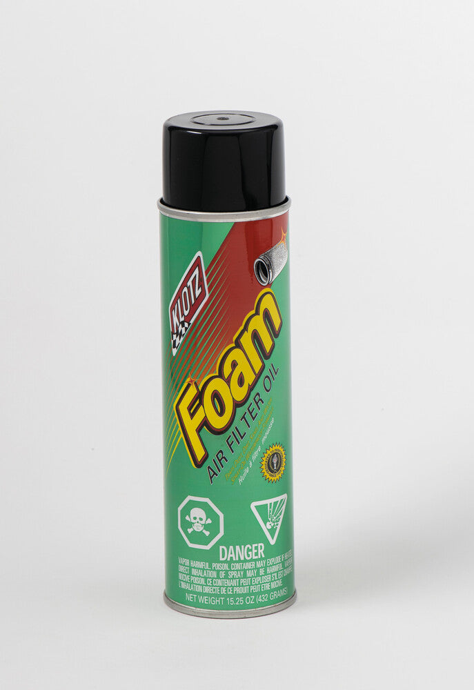 Klotz Oil 842-0140 KL-606 FOAM FILTER OIL 15.25OZ AEROSOL