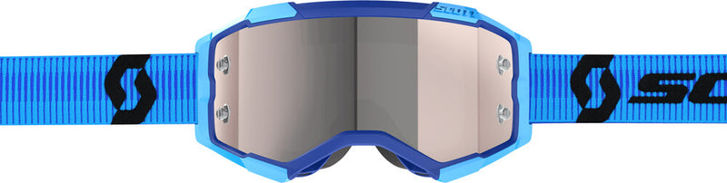 Scott 51-5576 272828-1034269 FURY GOGGLE BLUE/BLACK SILVER CHROME WORKS