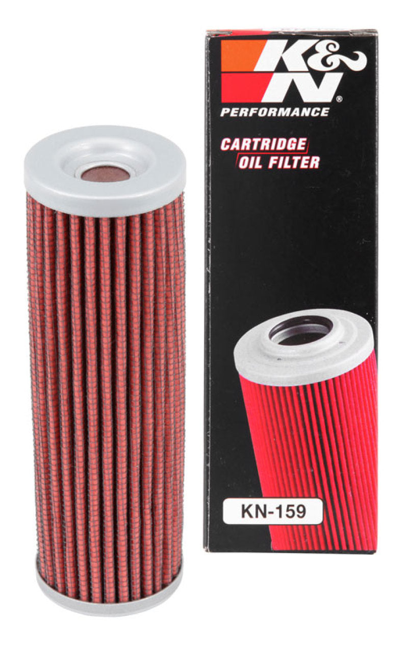 K & N KN-159 K&N Oil Filter 1.625in OD X 5.063in H - Photo - out of package