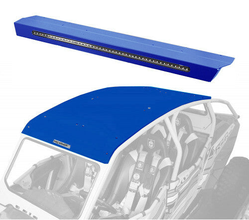 Pro Armor Asylum Rear Wing With Lightbar Polaris Blue - P144R123PB Polaris RZR 2014-2022