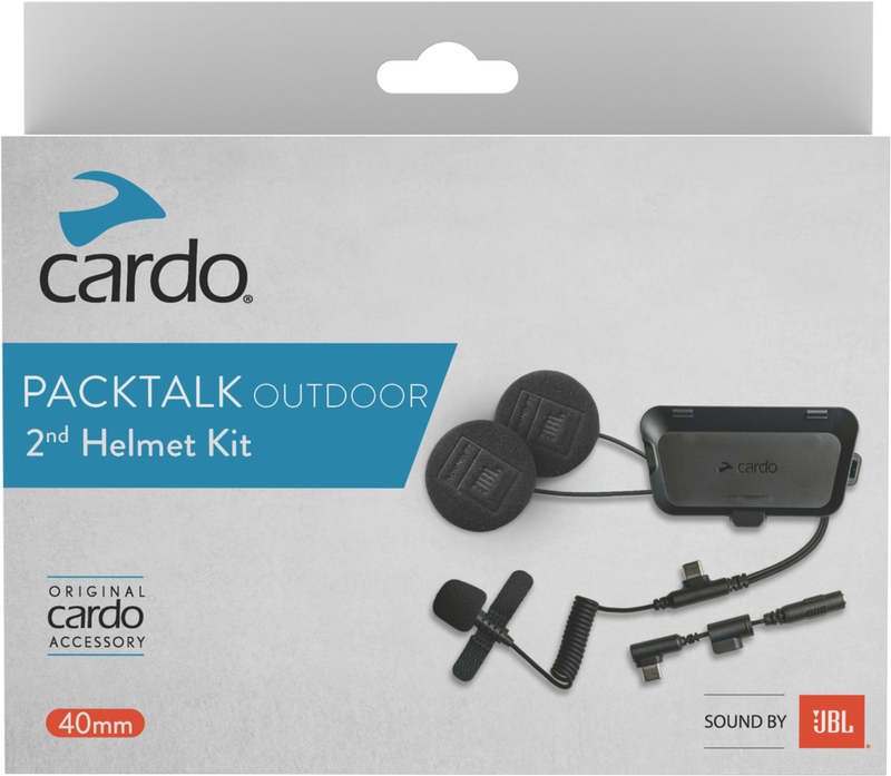 Cardo 71-5075 ACC00017 PALKTALK OUTDOOR 2ND HELMET KIT