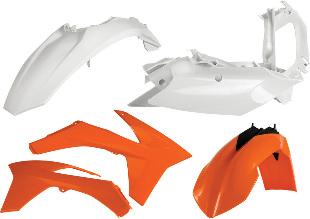 Acerbis 22054-73593 2205473593 PLASTIC KIT ORANGE