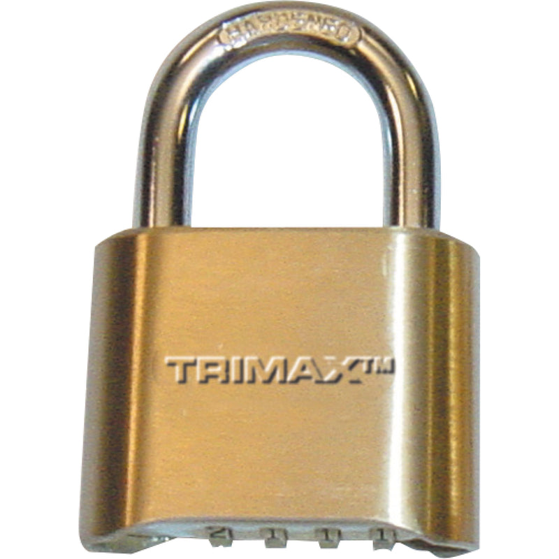 TRIMAX 4010-0018 TPC125 Resettable Combination Padlock Combo Padlock