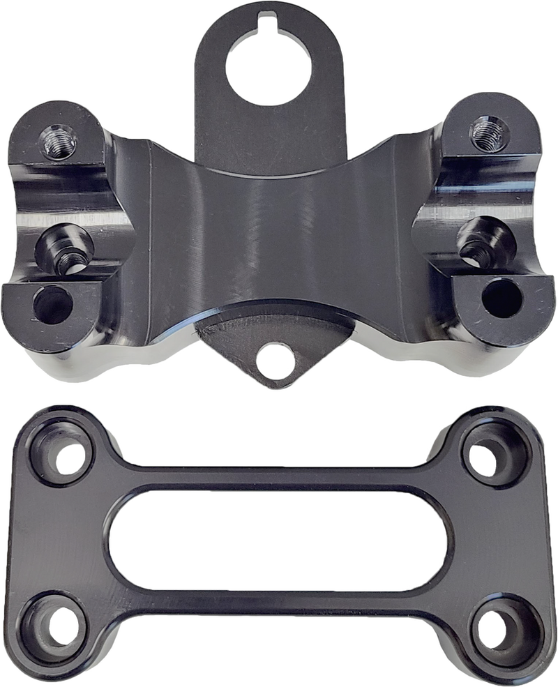Modquad 1-1/8" HB Adaptor Raptor 700 Fits ALL Raptor 700 STK Stems - PHAT-700BLK Yamaha Raptor 2006-2024