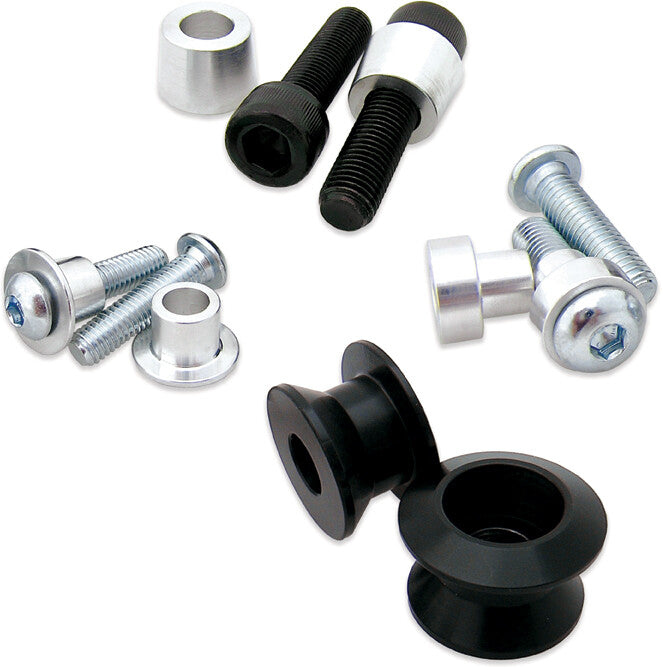 Bolt 020-00151 2009-SSS.BK SWINGARM SPOOLS BLACK