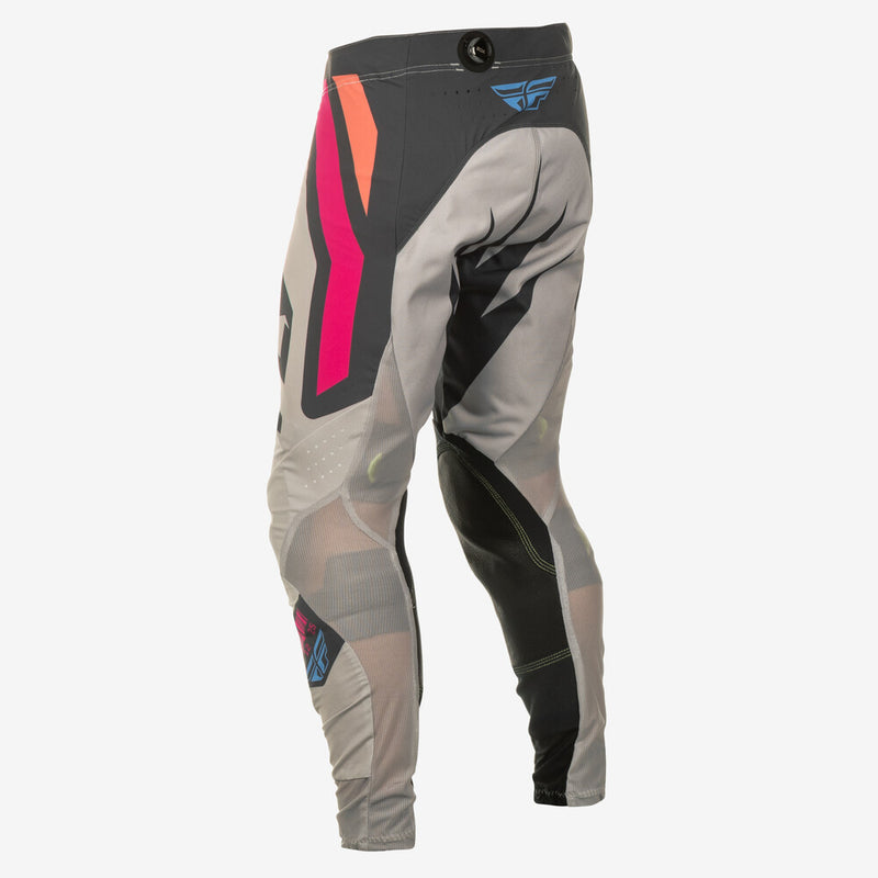 Fly Racing C378-73426 C378-73426 YOUTH LITE VICE PANT CA/NY LIGHT GREY/PINK/CORAL SZ 26