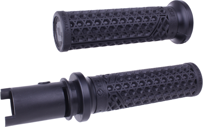 Odi Van's Lock-ON Grips Black Matte Black CVO ` - V31VHTCB-MB For Harley Touring 2023-2024