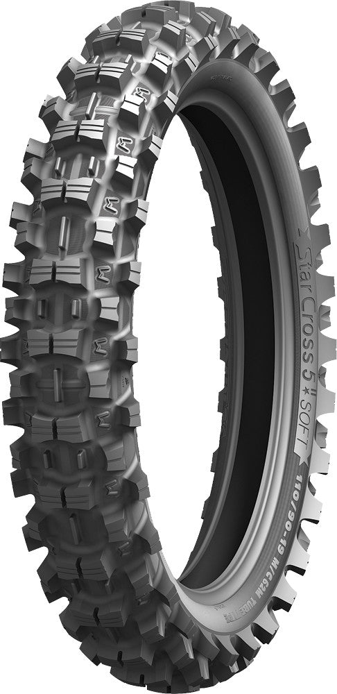 Michelin Tire Starcross 5 Soft Rear 100/ 57M Bias TT - 14010 Husqvarna CR 125 / FC 250 / FC 350 / TC 125 2014-2020