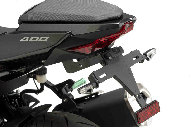 Puig Hi-Tech Parts Fender Eliminator Kit Black - 9629N Kawasaki Ninja 400 / 400 2018-2020