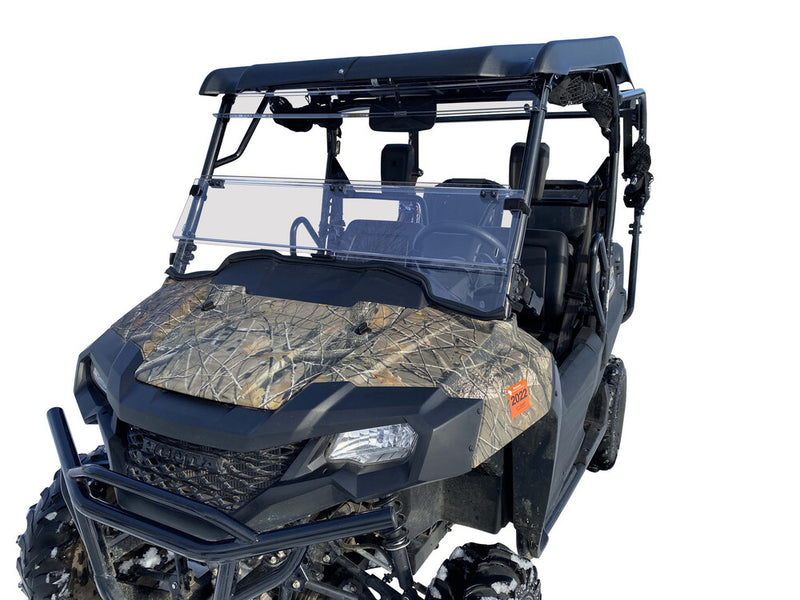 Open Trail Folding Windshield - V000263-12200T Honda Pioneer 2014-2022