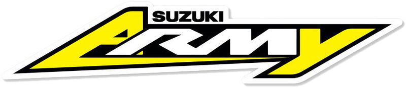 D'cor Visuals D-Cor Suzuki Army 4" Decal - 40-40-200
