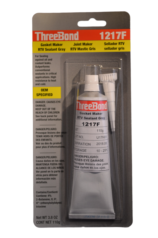 Threebond 59-9102 1217F110G GASKET MAKER RTV SEALANT GREY 3.8OZ