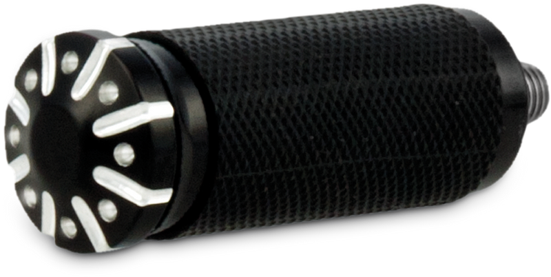 Burly Brand 750-05613 B13-1120BM HAWK TOE PEG BILLET UNIVERSAL