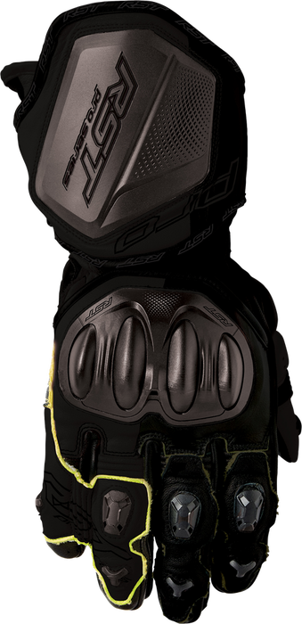 Rst 556-3715007 103715BLK-07 PRO SERIES GP D3O GLOVES BLACK LEATHER XS